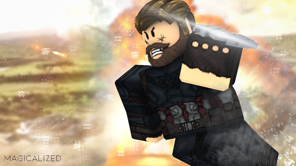 Infinity War Captain America Roblox By Magicalizedd On Deviantart - infinity war roblox