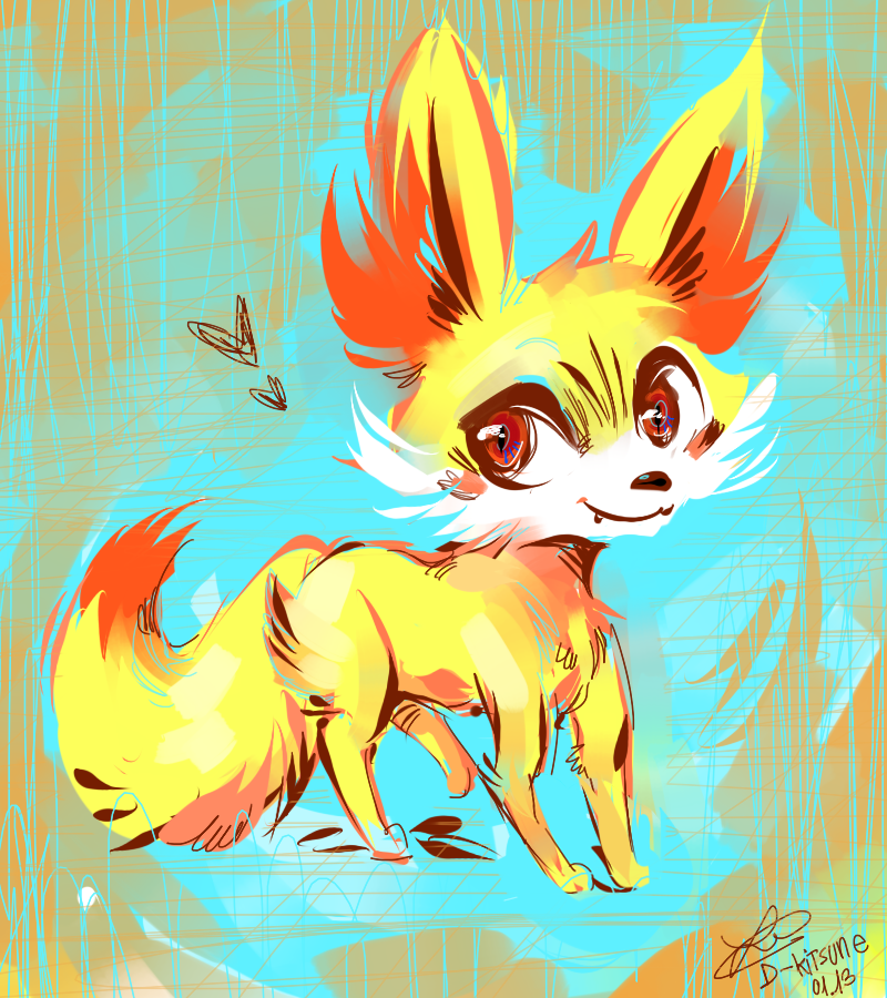 Pkmn - Fennekin