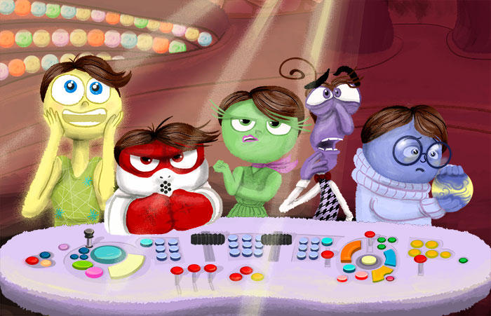 Inside Out Characters by RogerFont on DeviantArt