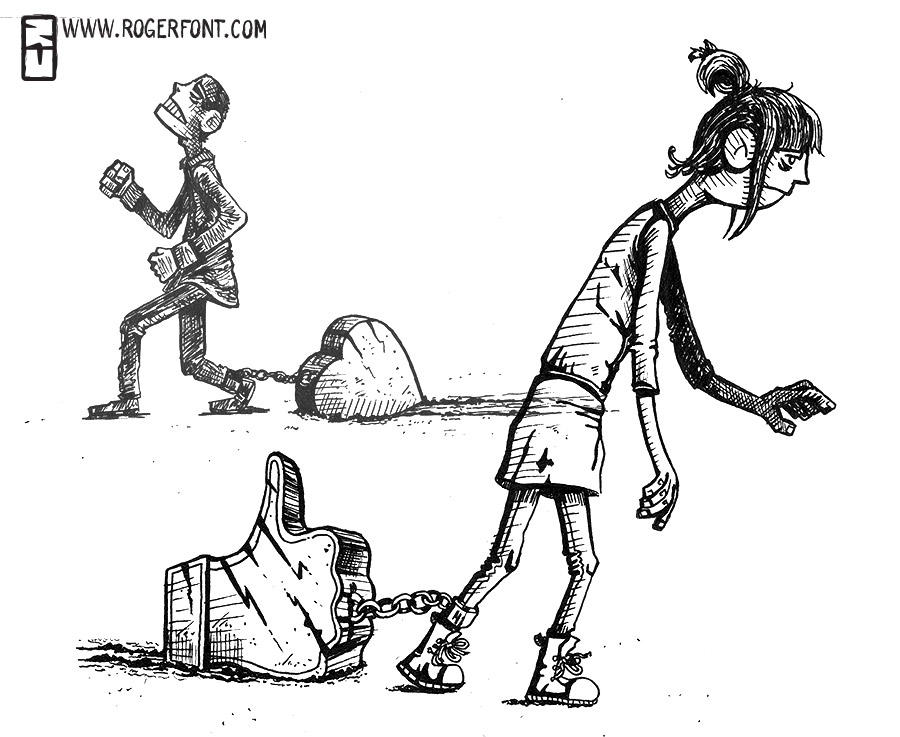Sketch - Modern Slave Sketch by RogerFont on DeviantArt