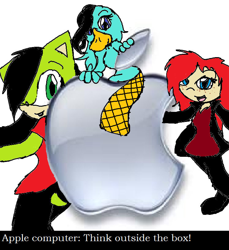 Apple computer by Musicthehedgehog on DeviantArt