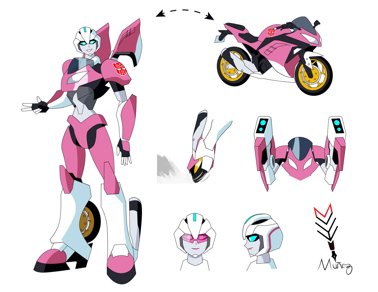 TF: Arcee by Draw2022 on DeviantArt