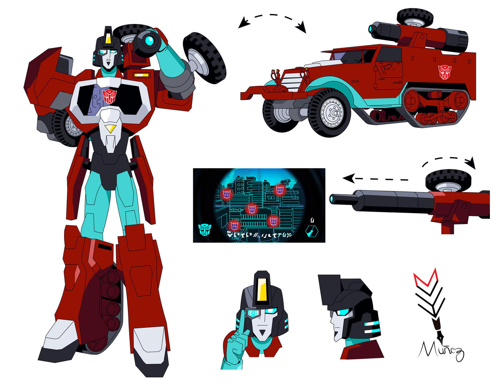 Transformers Percy Deviantart TF: Perceptor by Draw2022 on DeviantArt