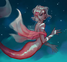 Starry mermaid