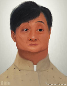 Jackie chan Caricature