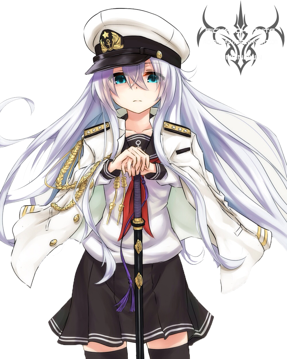 Hibiki Kancolle Admiral Render