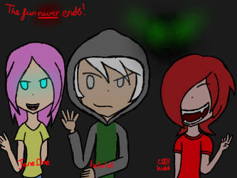 ROBLOX Hacker Fanart-The Fun NEVER Ends