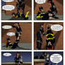 Catwoman tickles Batgirl