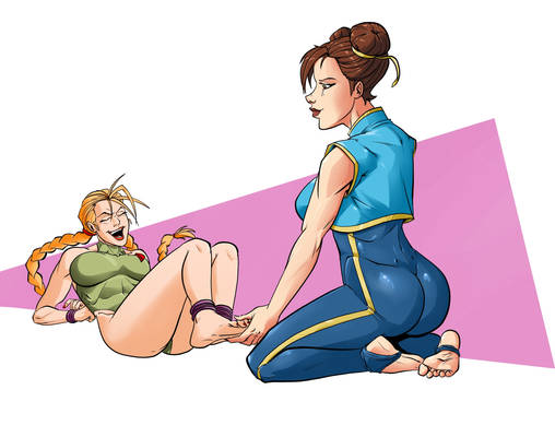 Street Fighter Tickling