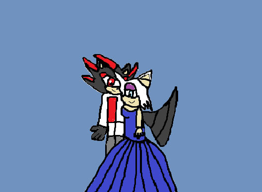 Prince Shadow and Princess Rouge by CadeTheHedgehog on DeviantArt