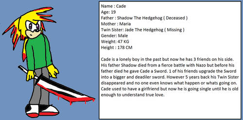 Cade's Character Page