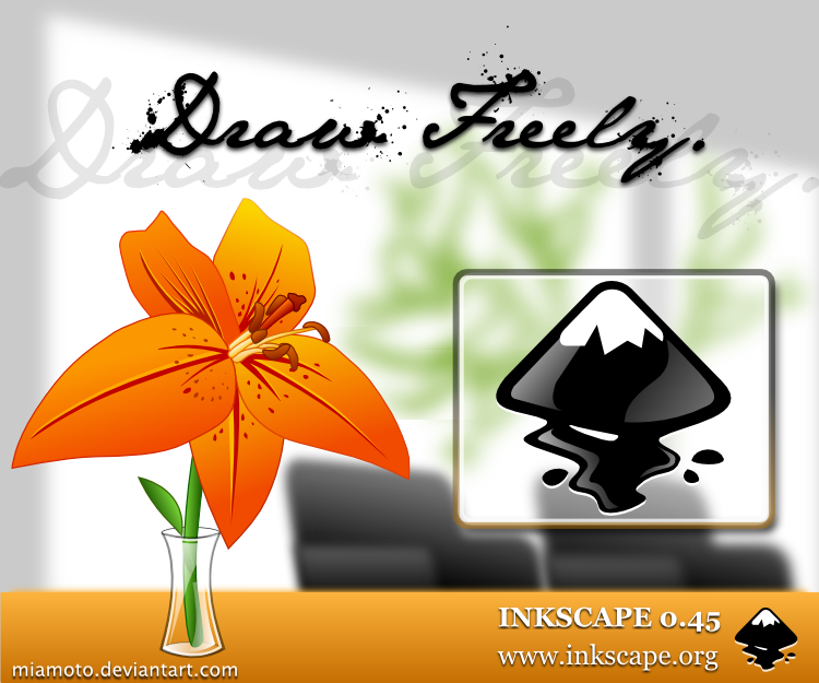 Inkscape 0.45 About Screen