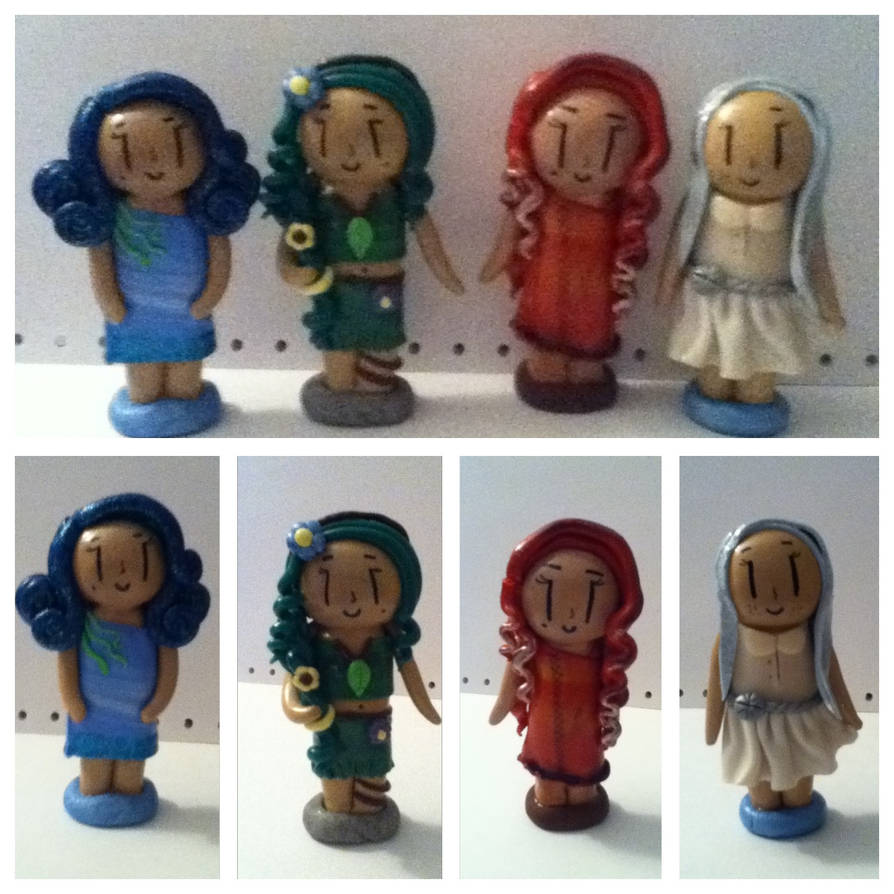 Polymer clay chibi elements by SizzlingPiggy0060 on DeviantArt