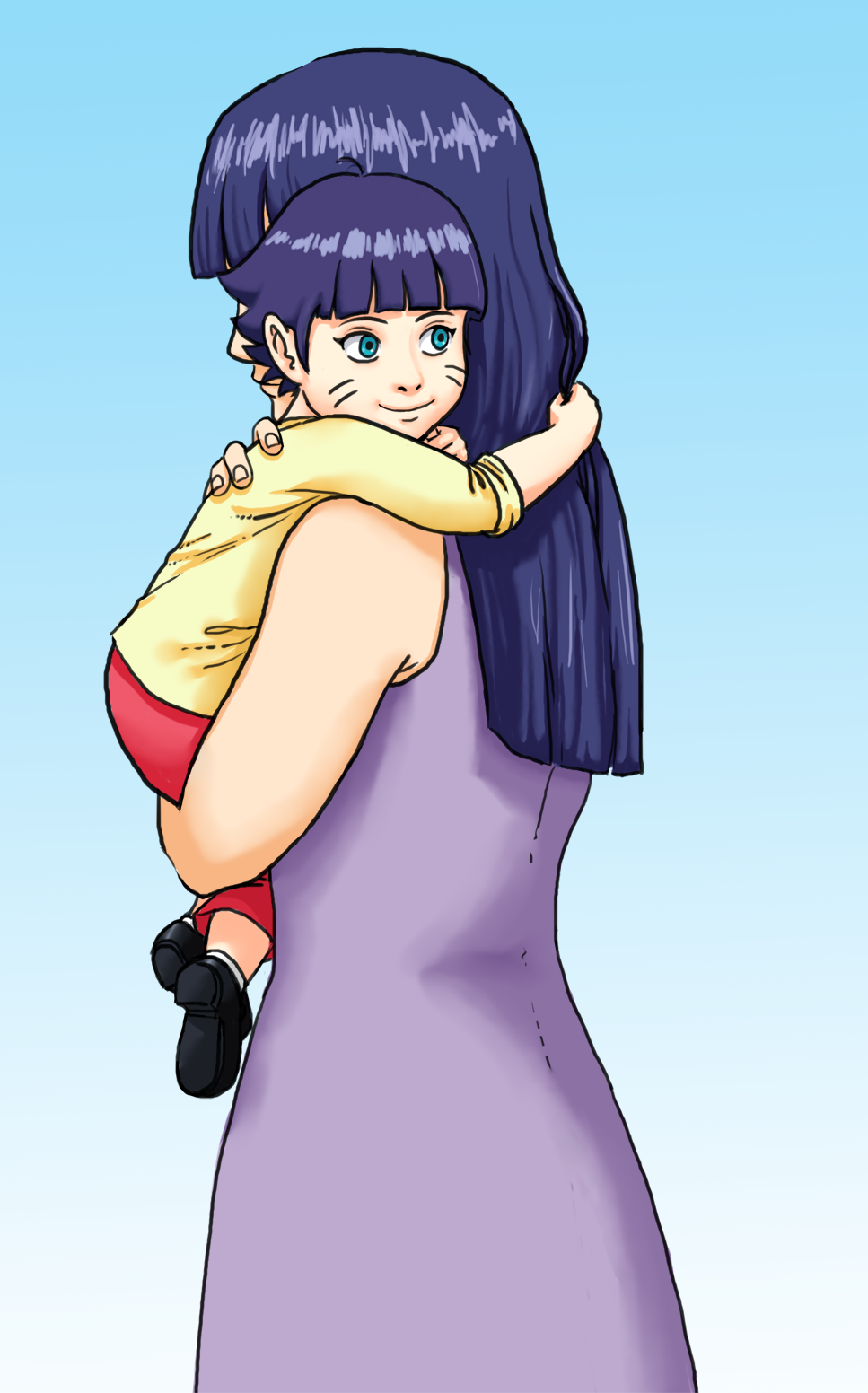 Hinata And Himawari By CarmillaPixel On DeviantArt hinata-and-himawari-by-carmillapixel-on-deviantart
