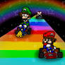 Rainbow Road SNES