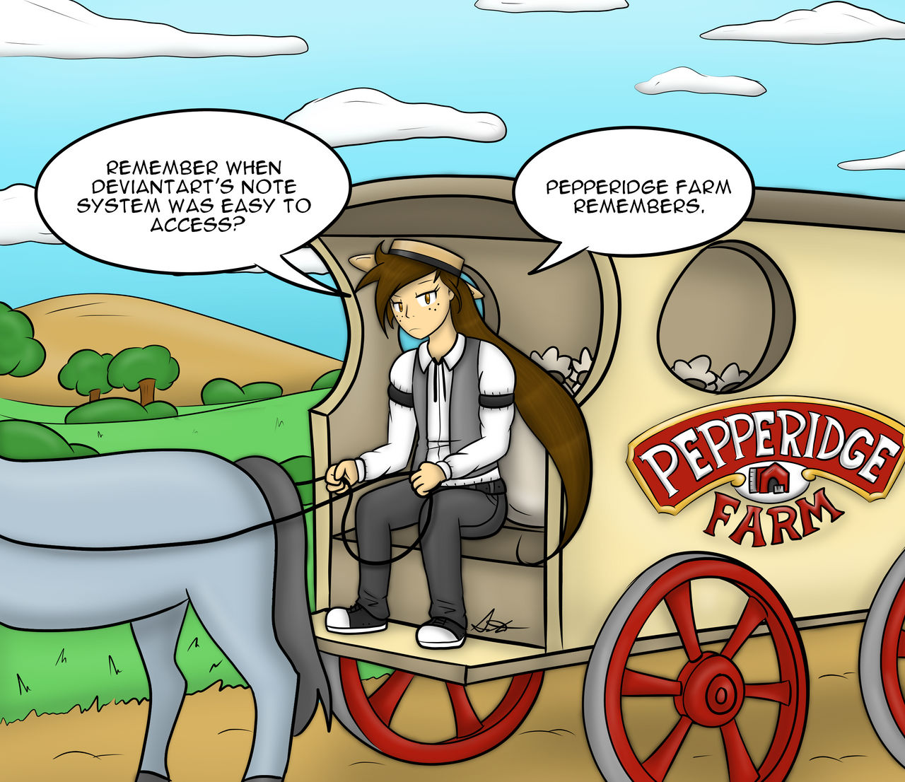 Pepperidge Farm Remembers. by HamSamwich on DeviantArt
