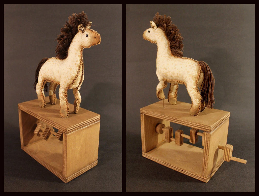 Speckles the Counting Horse Automaton + VIDEO!