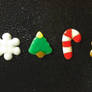 Plastic Christmas Magnets