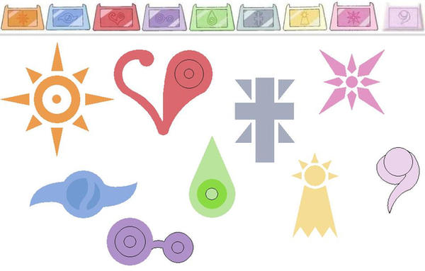 The digimon crests by DemyxwillLive on DeviantArt