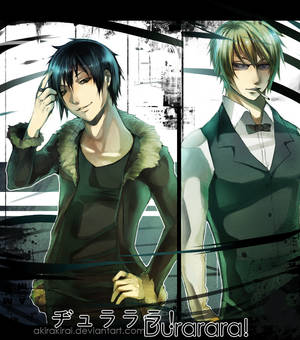 DURARARA - Izaya + Shizuo