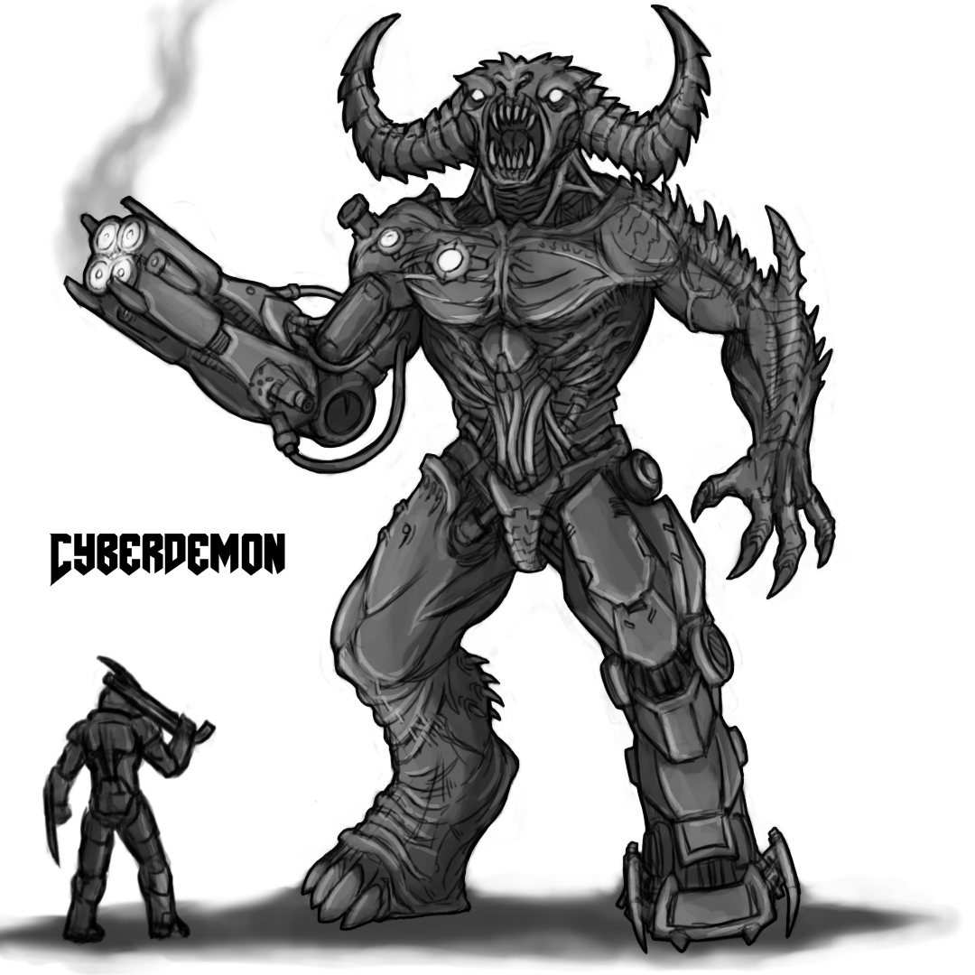 Cyberdemon by JSochart on DeviantArt