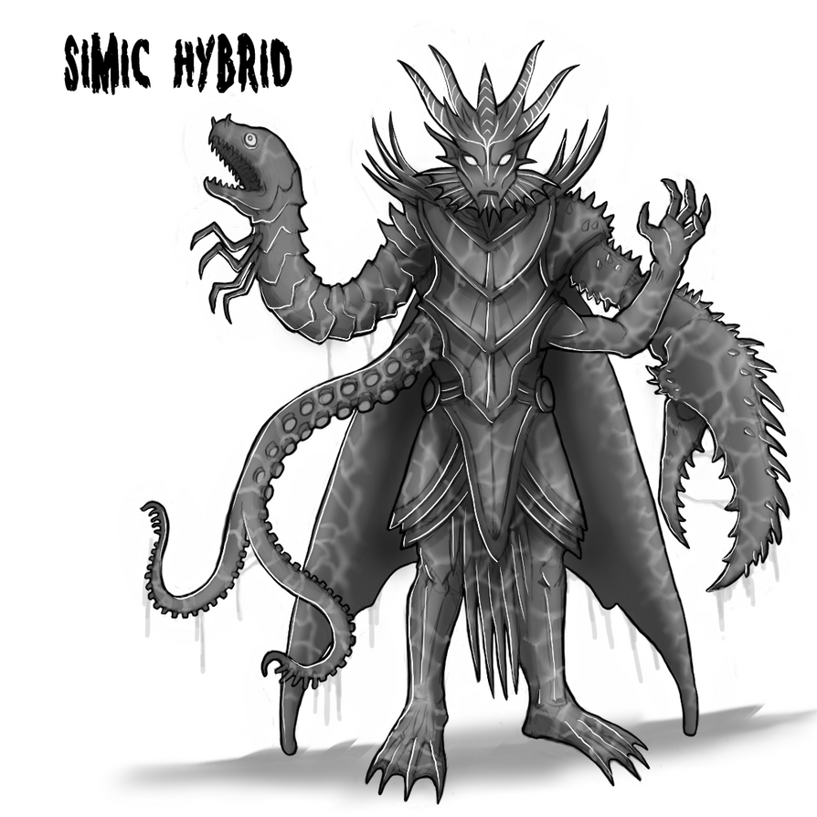 Simic Hybrid by JSochart on DeviantArt