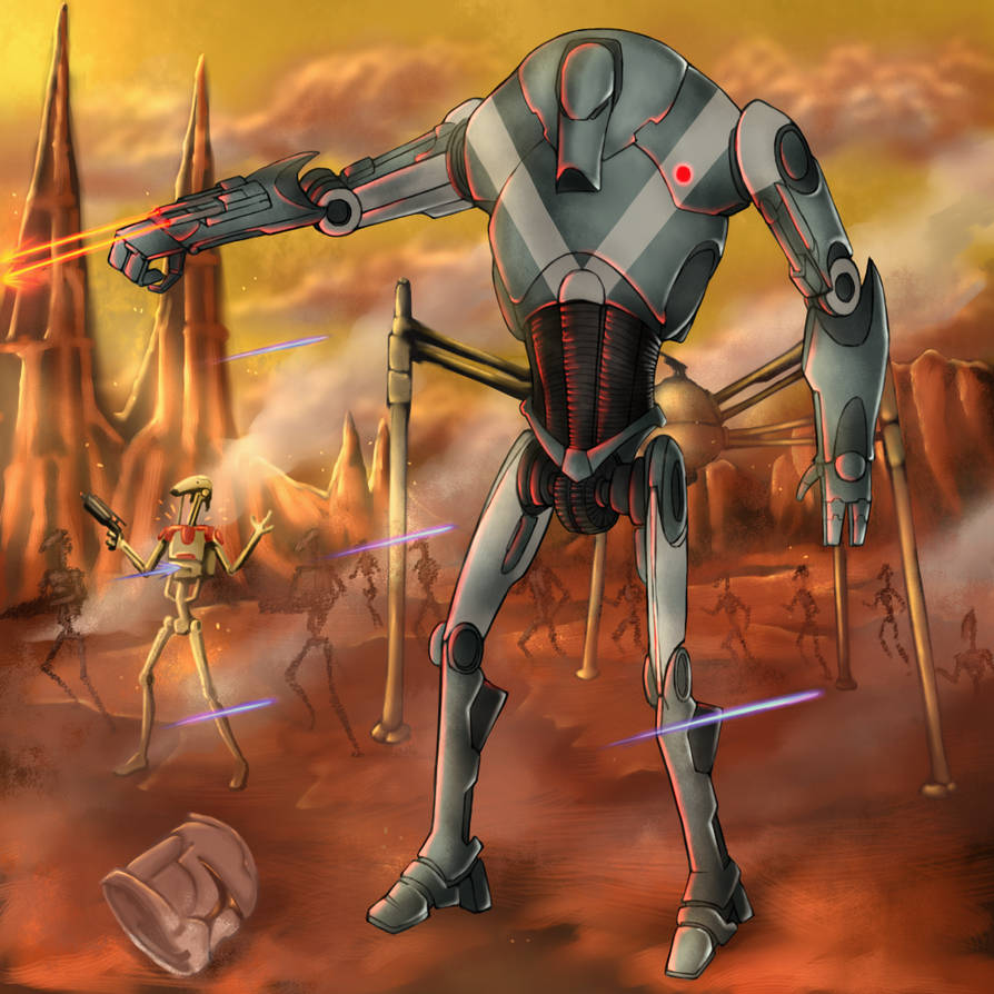 Super Battle Droids by JSochart on DeviantArt