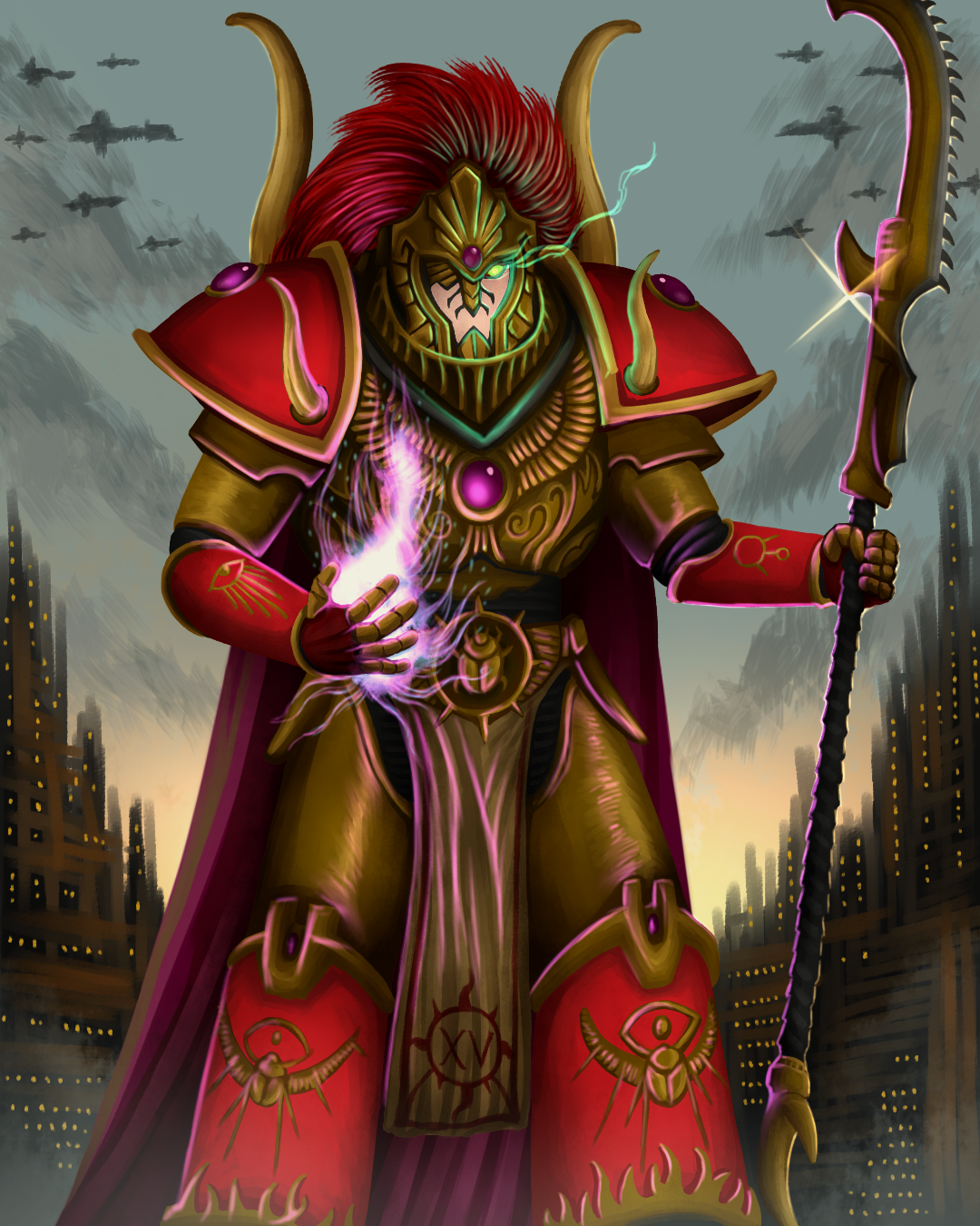 Magnus the Red by JSochart on DeviantArt