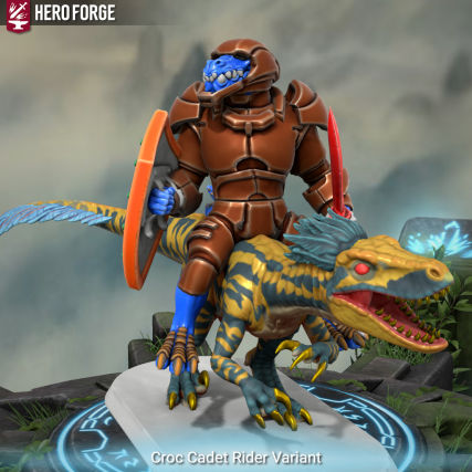 Croc Rider by WeevilEnthusiast on DeviantArt