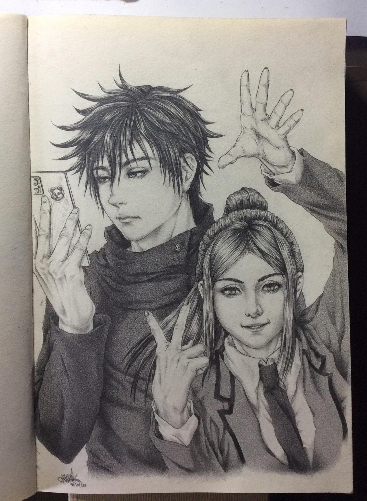Art Trade: Aoshi and Megumi by lonelymiracle on DeviantArt