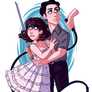 Fanart - Perfect date idea, a wax museum