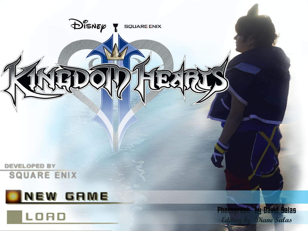 Kingdom Hearts 2- Start Screen