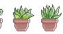 F2U Pixel plants