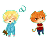 PCM: Tamaki+Kyo Chibis