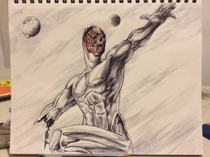 Silver surfer dies by rust WIP 