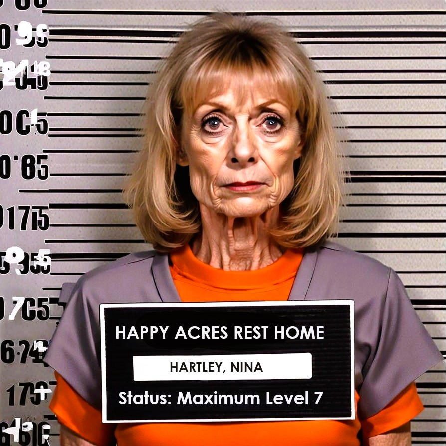 Nina Hartley Happy Acres Asylum Inmate Photo ID by huskerjpg on DeviantArt