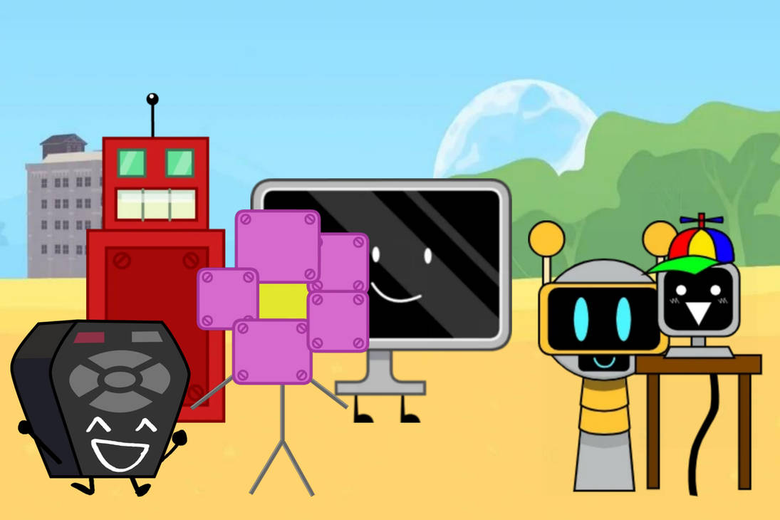 Funbot and mr fun computer meets bfdi robots by LucianoCastella2011 on ...