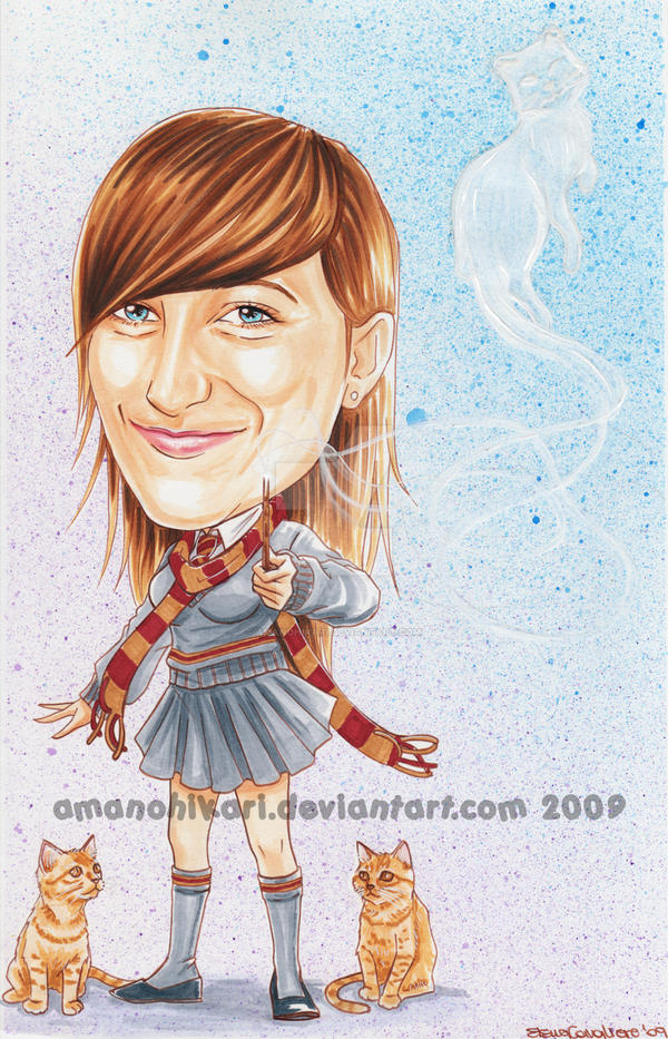 friend as Griffindor on copic