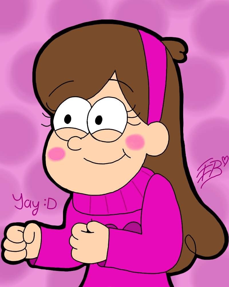 Excited Mabel