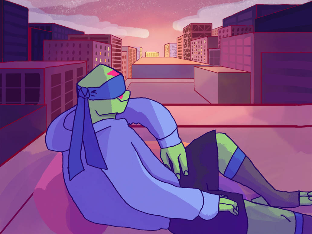 Lee Rottmnt Rottmnt Leo looking out over the city by dragonwolf5403 on DeviantArt