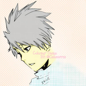 Coloring - Bleach Manga ( Toshiro )