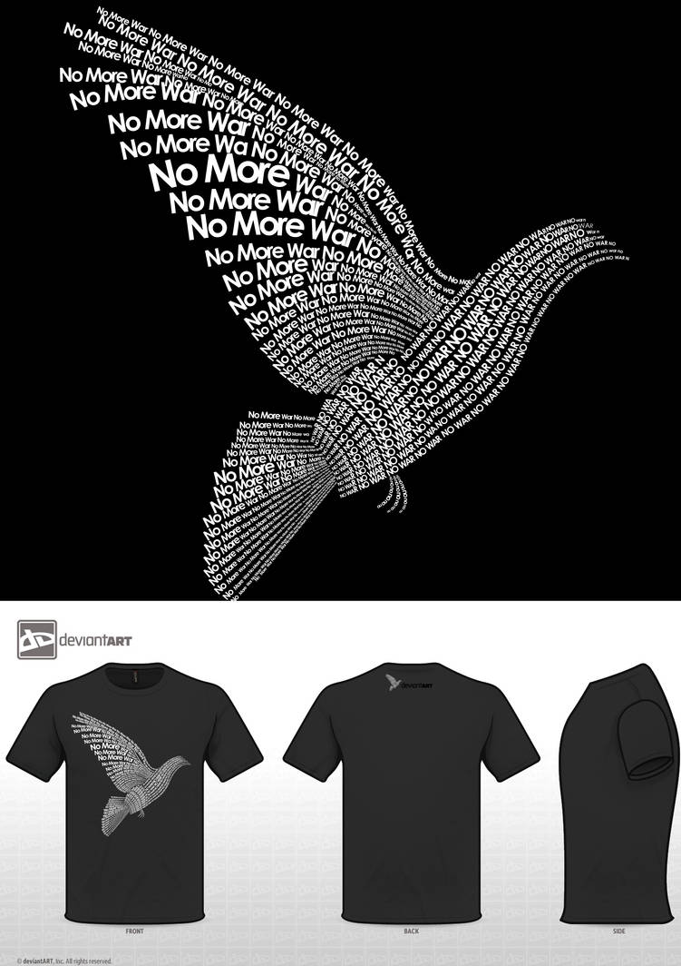 No More War T by bashir7