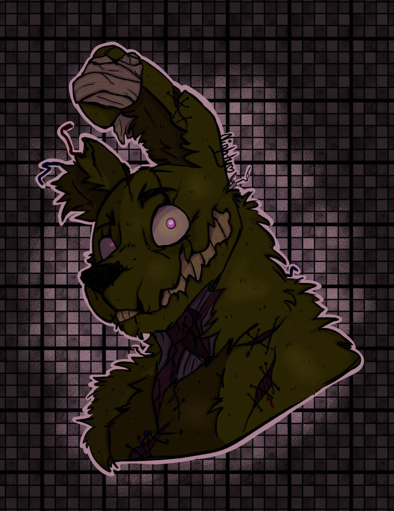 Spring Trap Human Springtrap aka William Afton by Nighty14thebear on DeviantArt