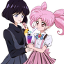 Png's -Hotaru Tomoe y Rini Tsukino