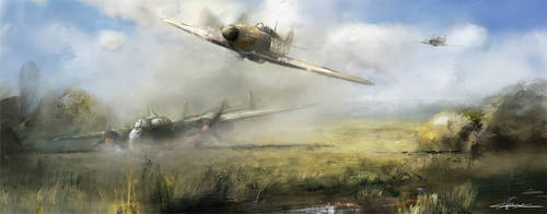 We were in battle of Britain S/Ldr. Alexander Hess