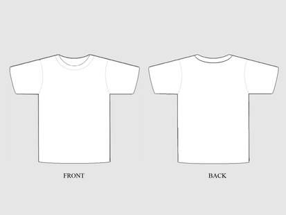 Customizable T-shirt Template