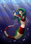 Aglaope - Mermaid Character by KatouHasegawa