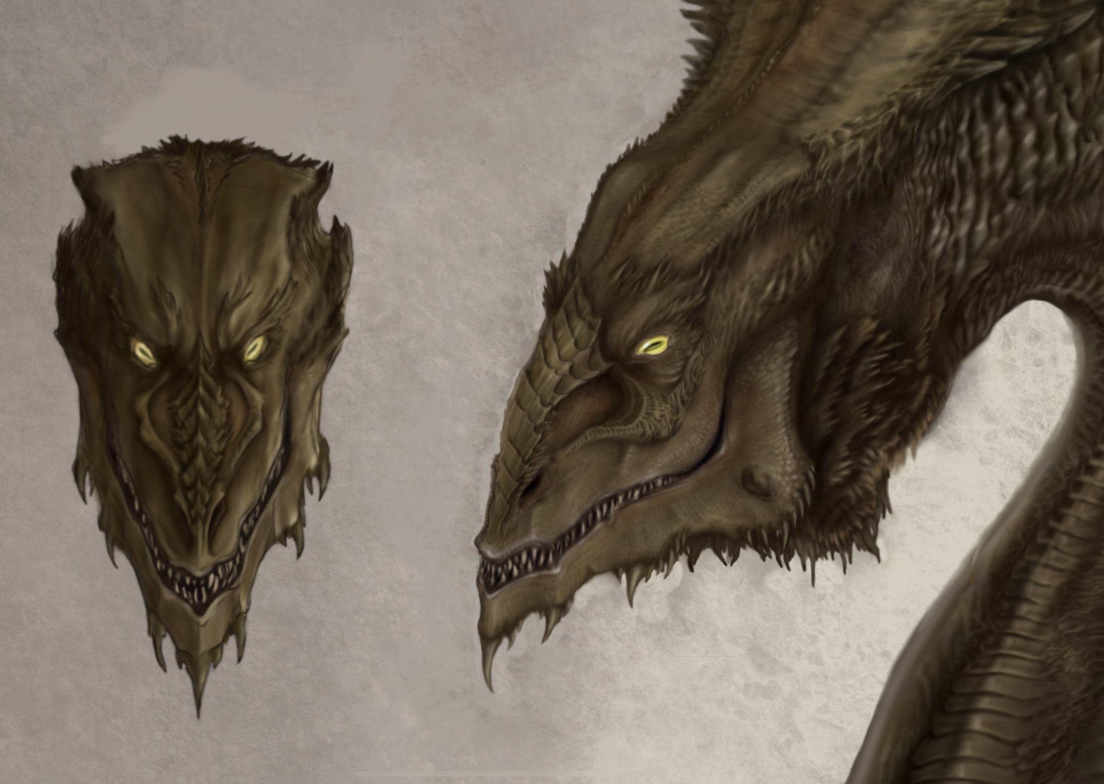 Glaurung Father of Dragons by TheWatcherofWorlds on DeviantArt