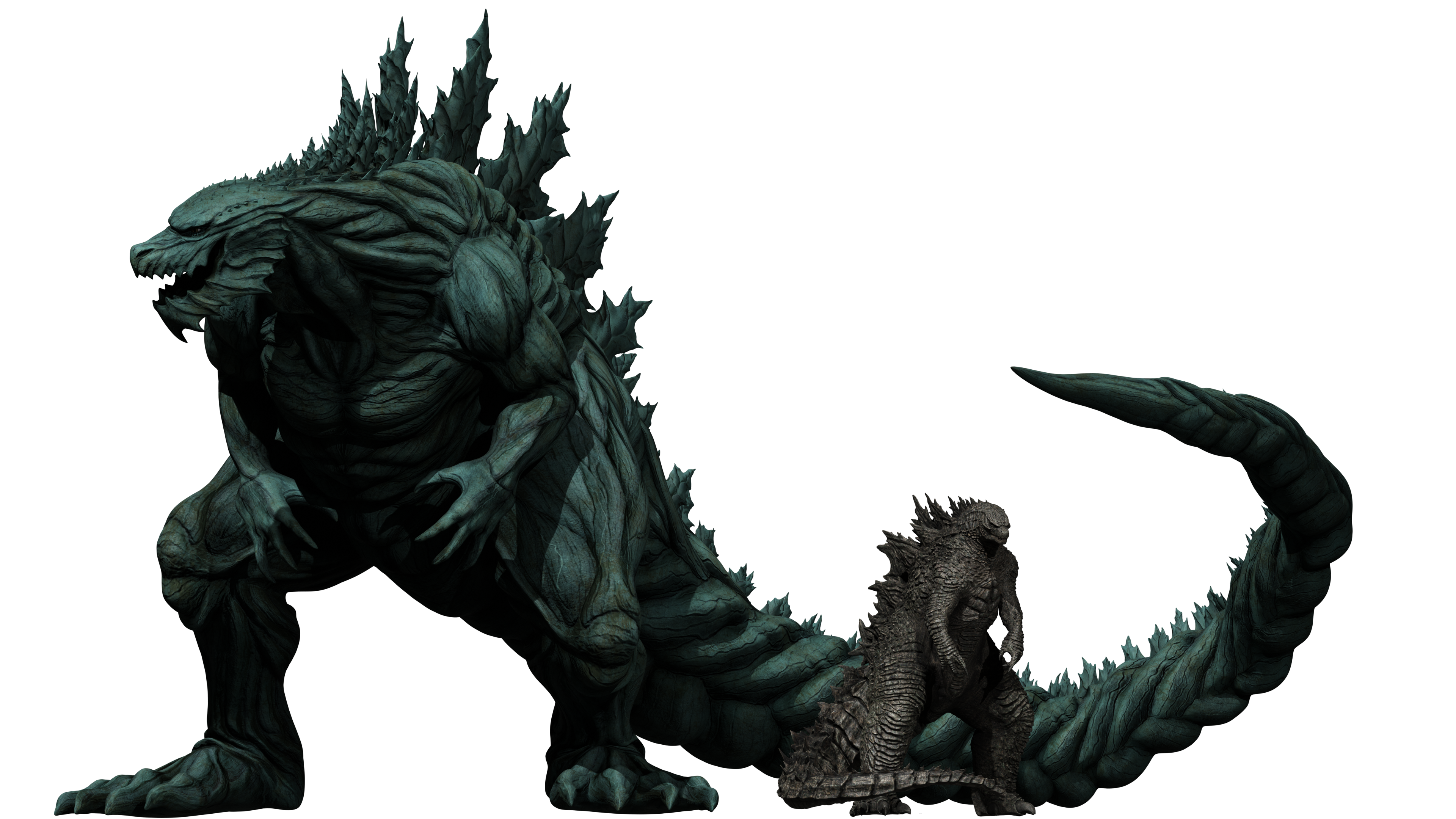 Godzilla earth compared to g19 by nrnnfjf on DeviantArt