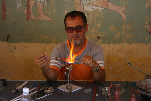 Bodrum Castle: Glass Crafter